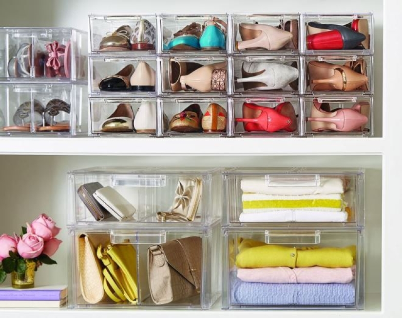 20 options of storage when needed to free up space