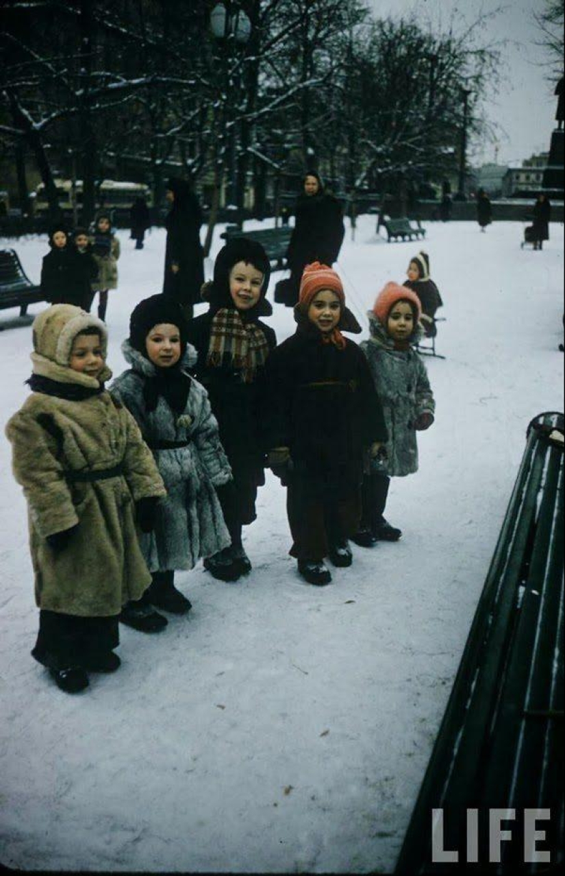 20 photos of little Muscovites of the early 1960s