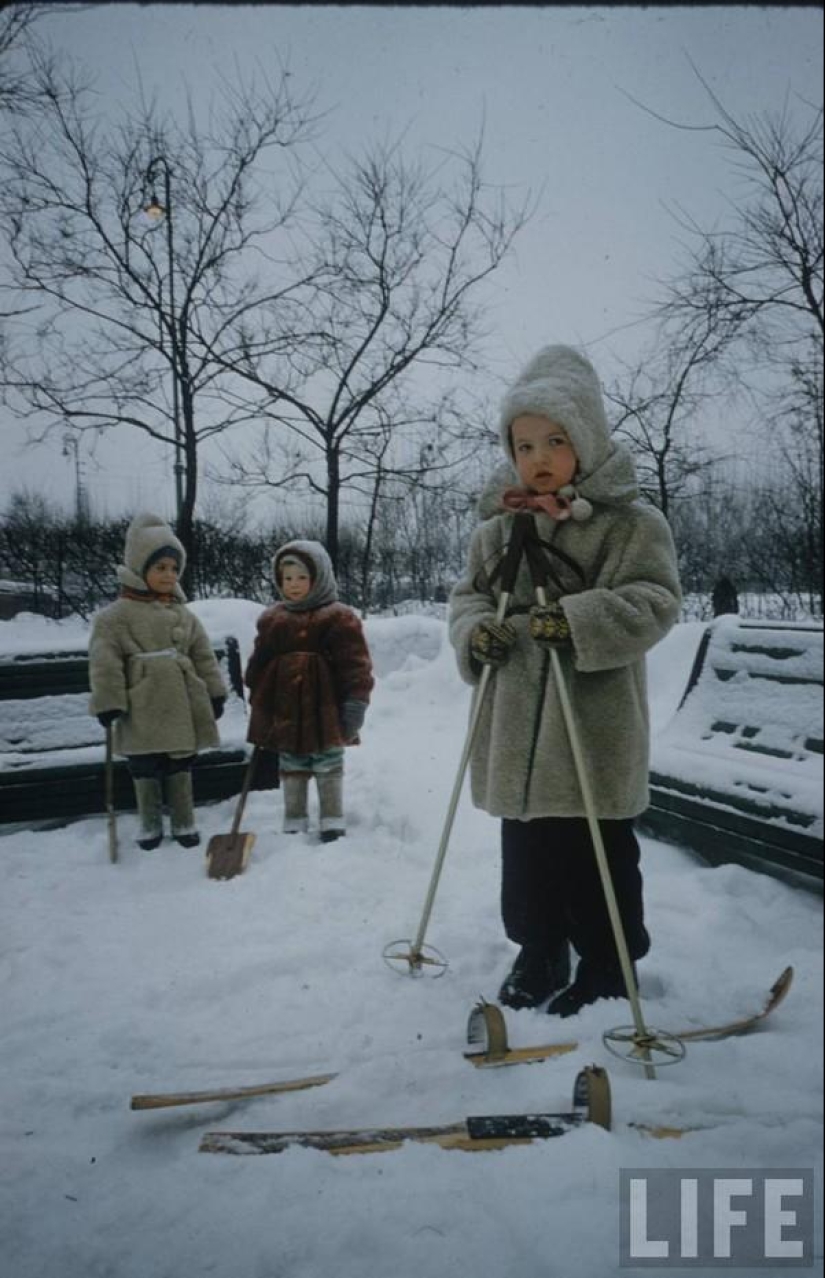 20 photos of little Muscovites of the early 1960s