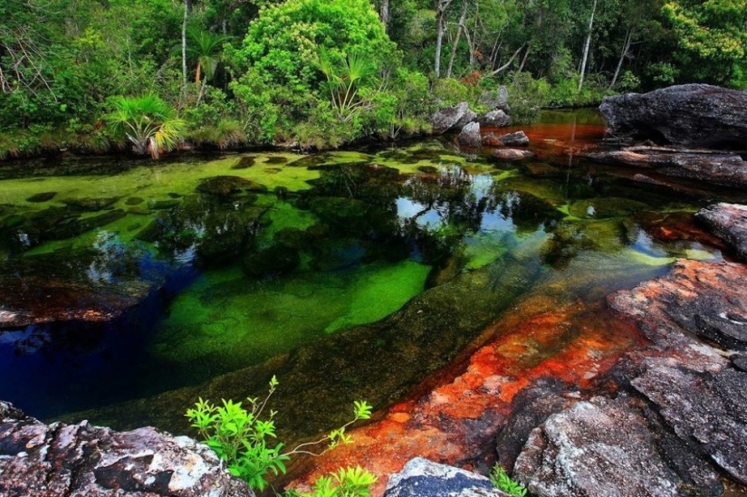 20 places on the planet where nature has spared no colors