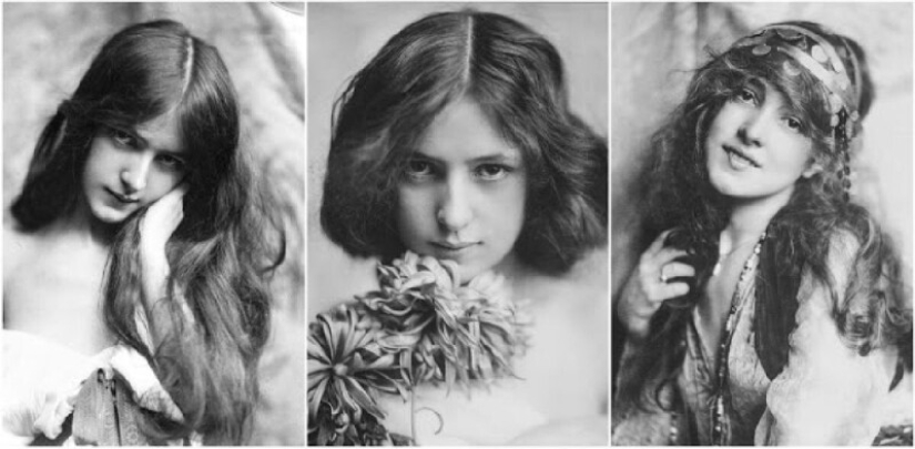 20 portraits of a girl who set the standards of female beauty in the early 20th century