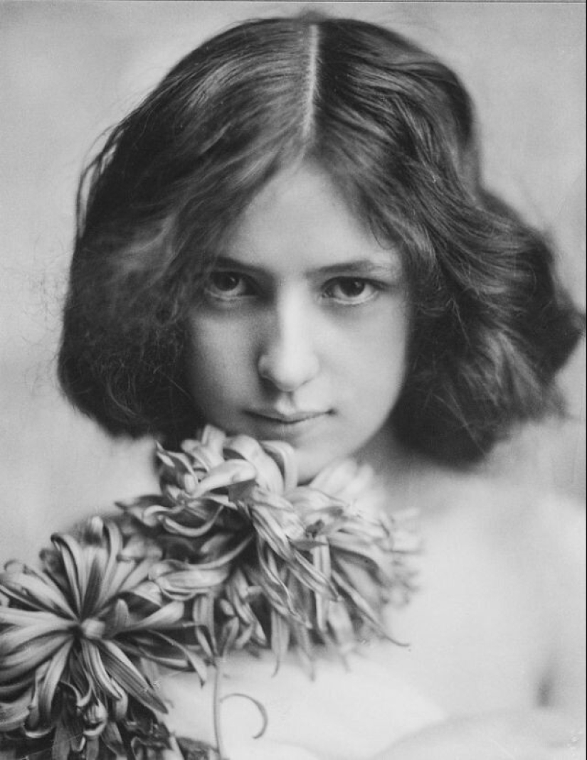 20 portraits of a girl who set the standards of female beauty in the early 20th century