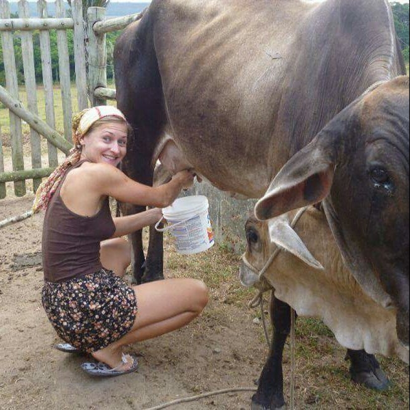 20 rural milkmaids from Instagram, with whom you will definitely fall in love