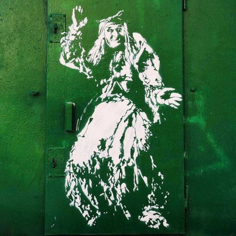 20 street art works on the verge of art and hooliganism