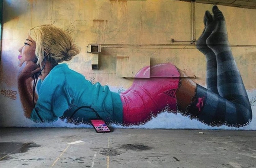 20 street art works on the verge of art and hooliganism