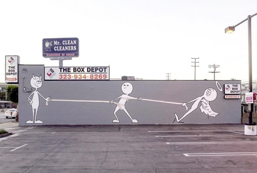 20 street art works on the verge of art and hooliganism