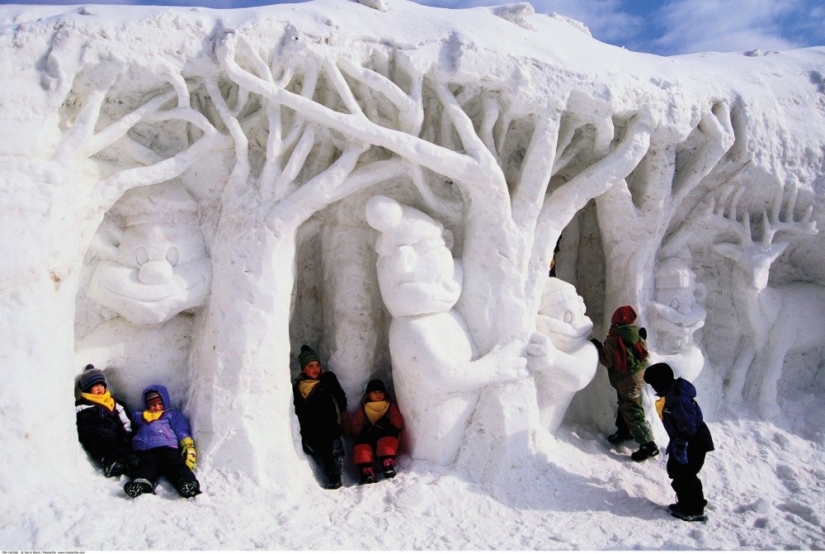 20 ways to artistically arrange snowdrift