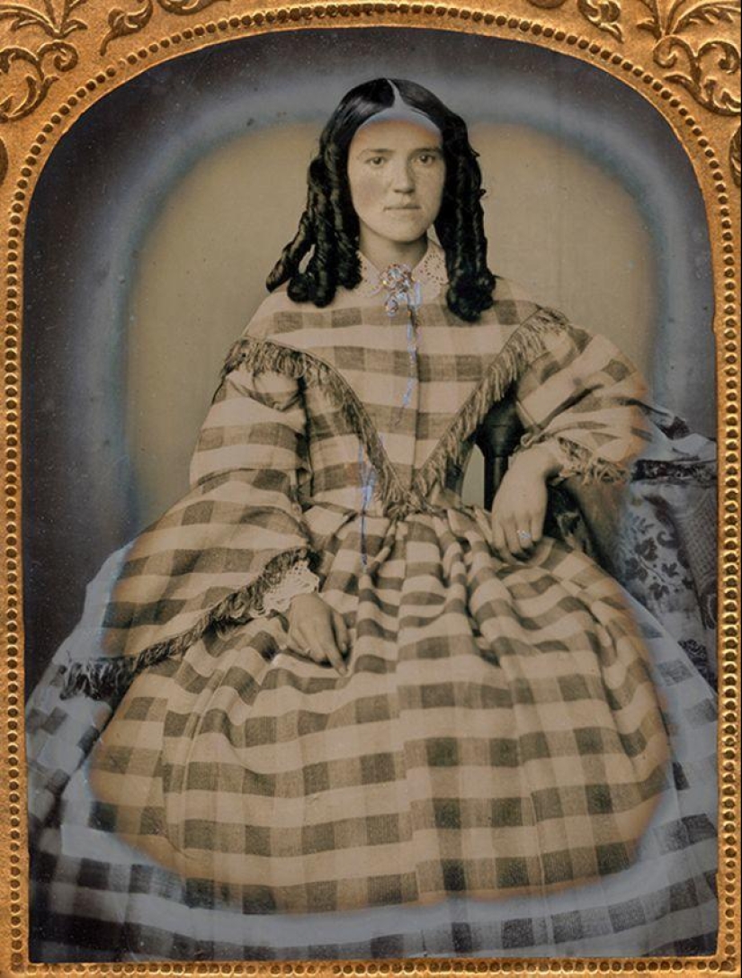 20 with integrally colored retro photos: how did teenage girls in the mid-nineteenth century