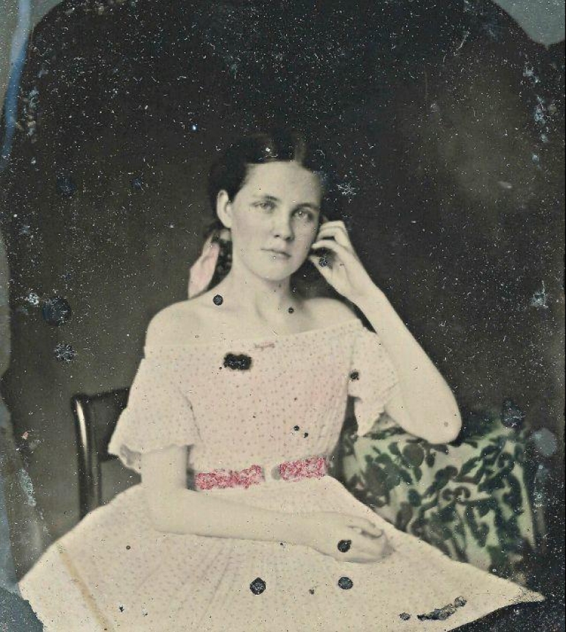 20 with integrally colored retro photos: how did teenage girls in the mid-nineteenth century