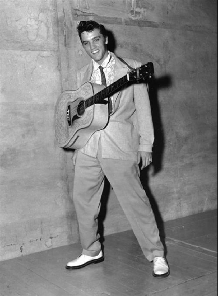 21 fotos raras del rey del rock and roll Elvis Presley