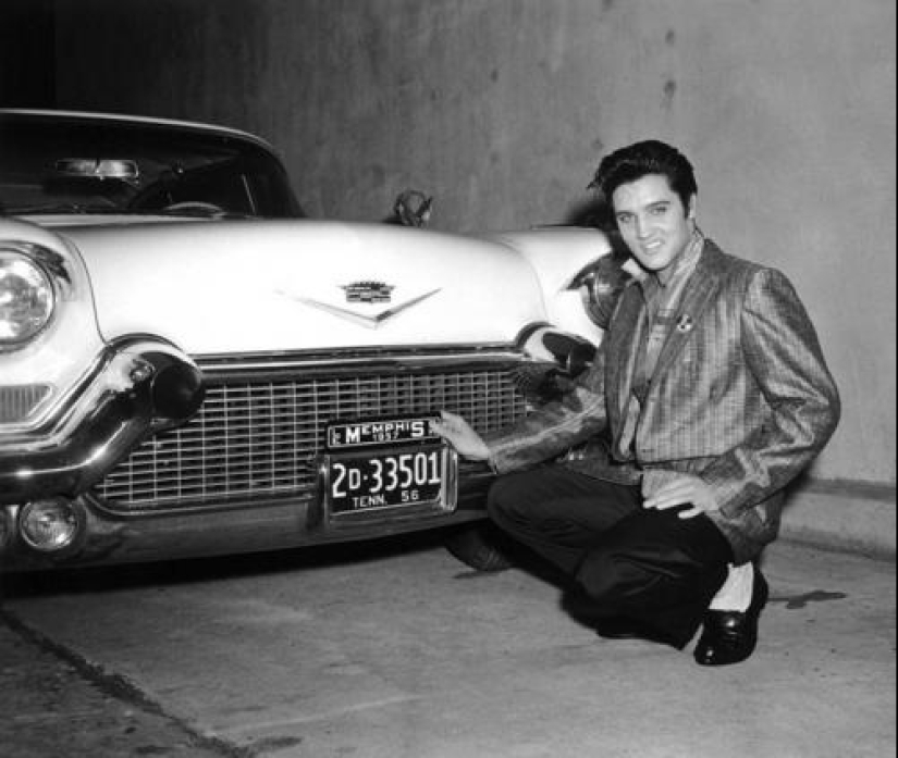 21 fotos raras del rey del rock and roll Elvis Presley