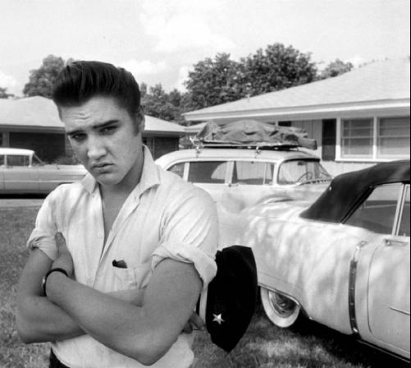 21 fotos raras del rey del rock and roll Elvis Presley