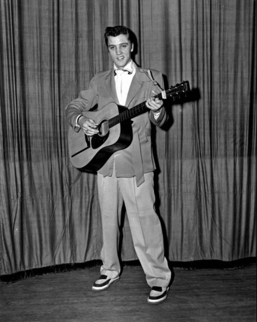 21 fotos raras del rey del rock and roll Elvis Presley