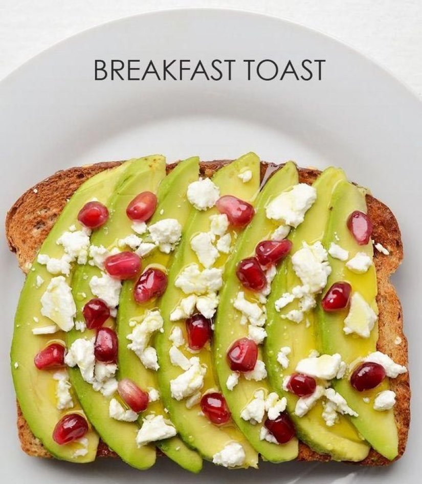 21 options for making unusual toast for breakfast