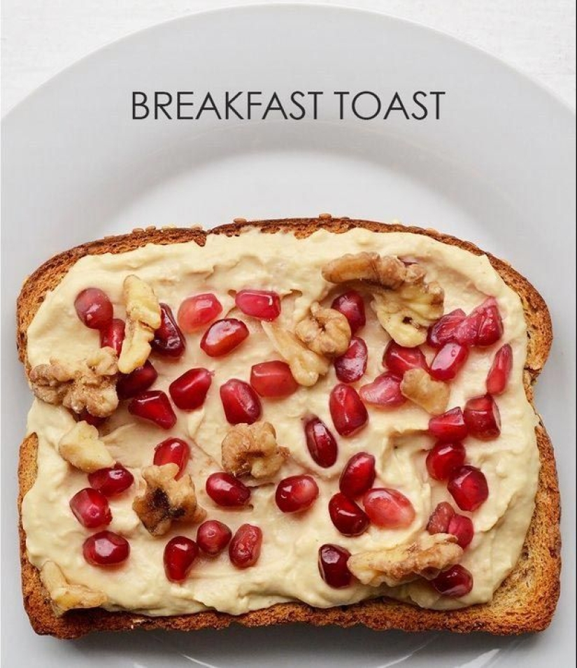 21 options for making unusual toast for breakfast