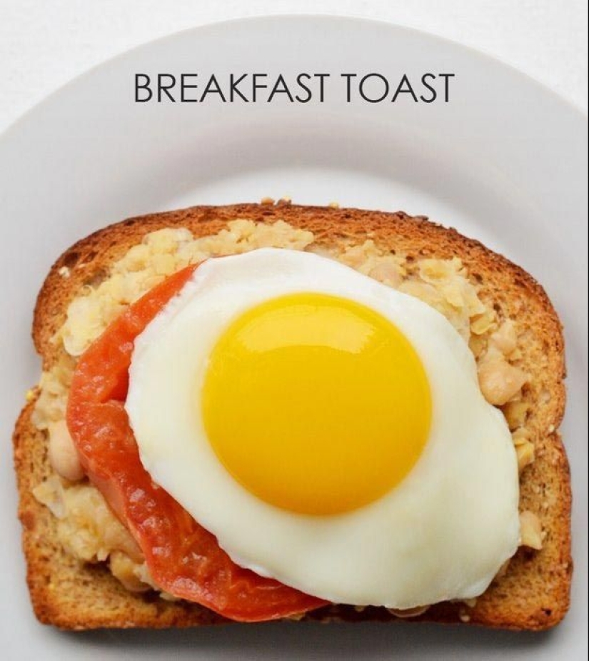 21 options for making unusual toast for breakfast