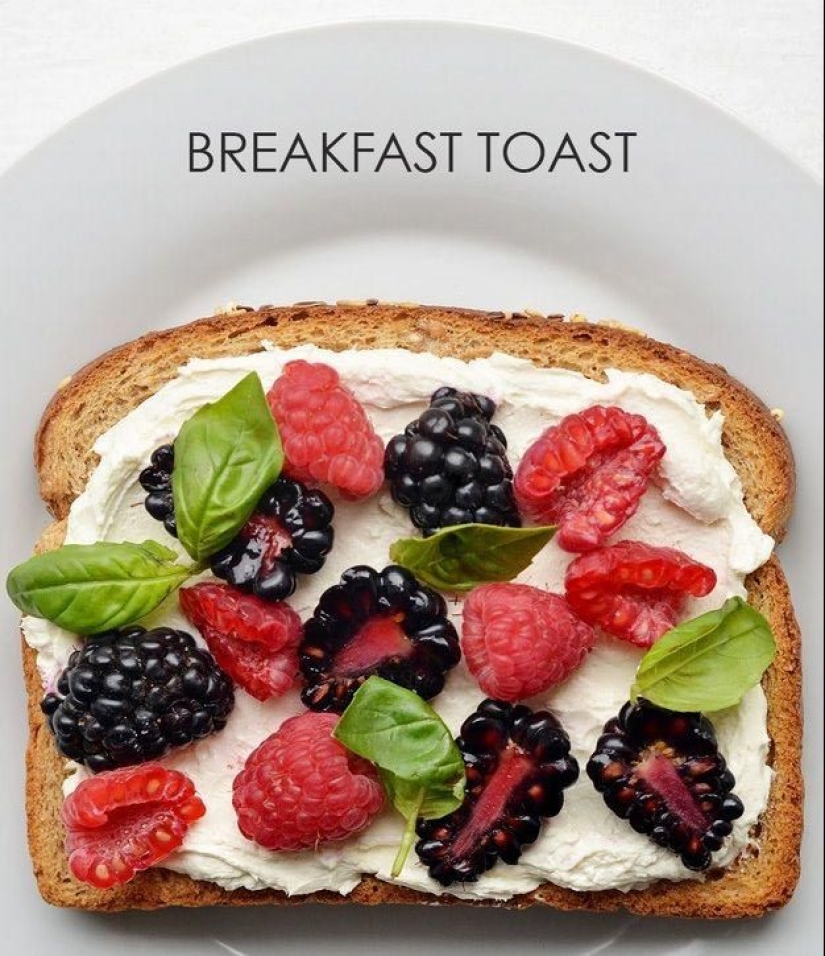 21 options for making unusual toast for breakfast