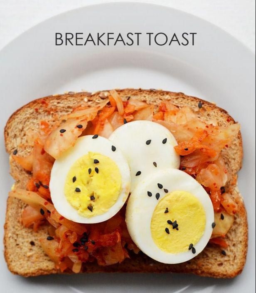 21 options for making unusual toast for breakfast