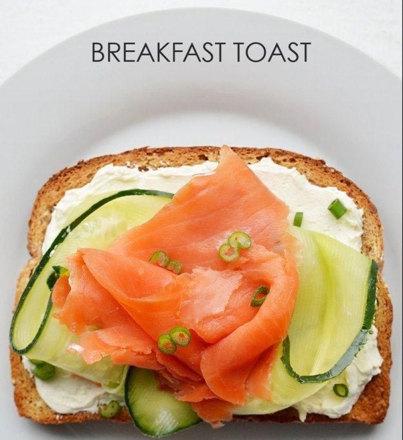 21 options for making unusual toast for breakfast