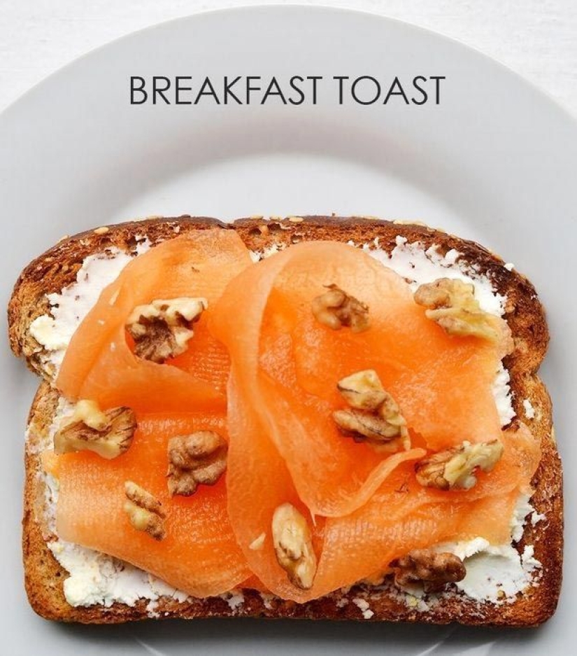 21 options for making unusual toast for breakfast