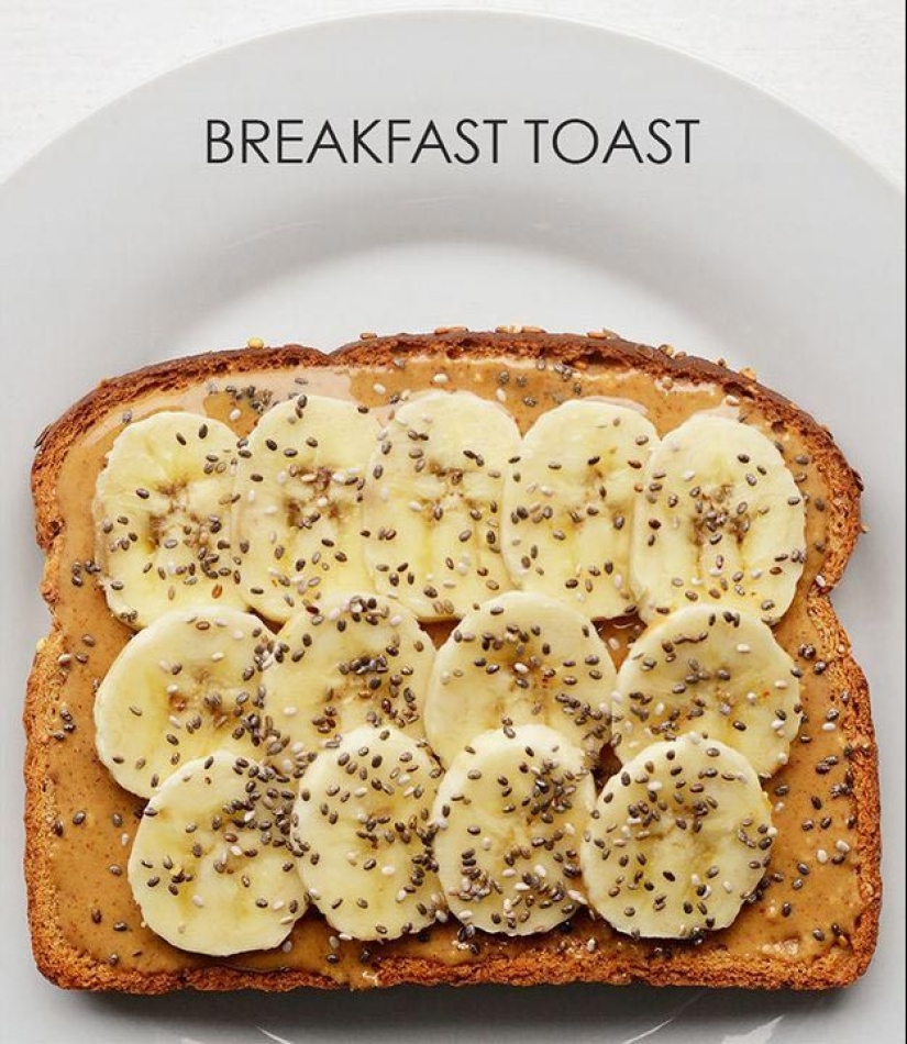 21 options for making unusual toast for breakfast