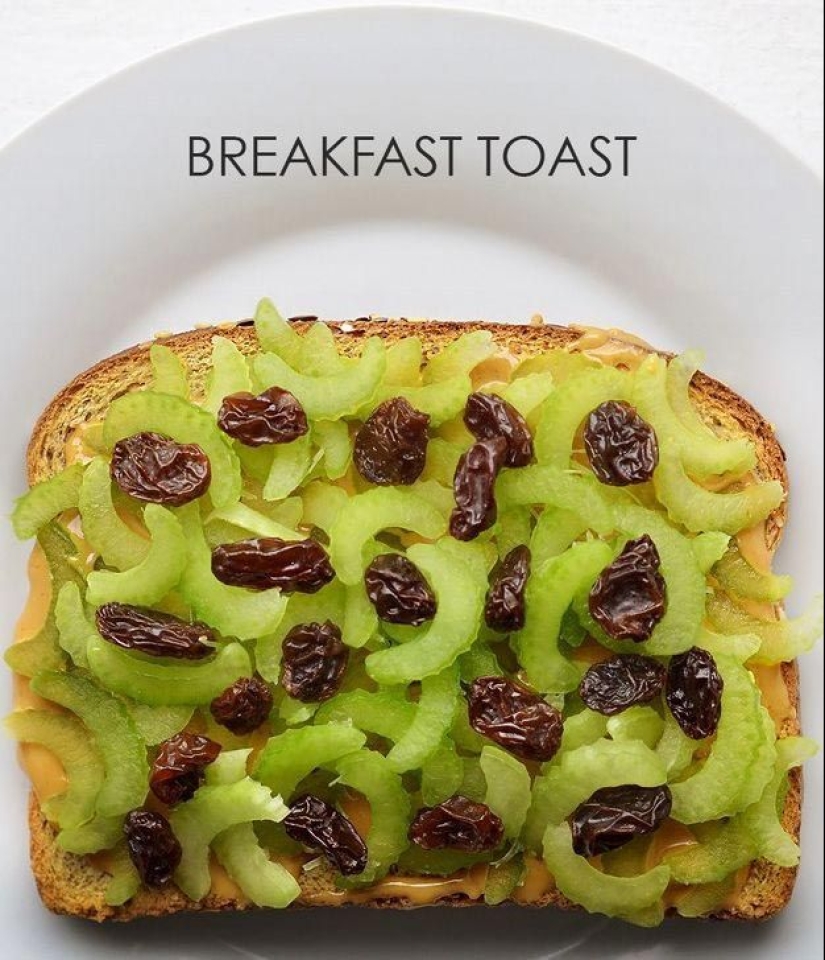 21 options for making unusual toast for breakfast