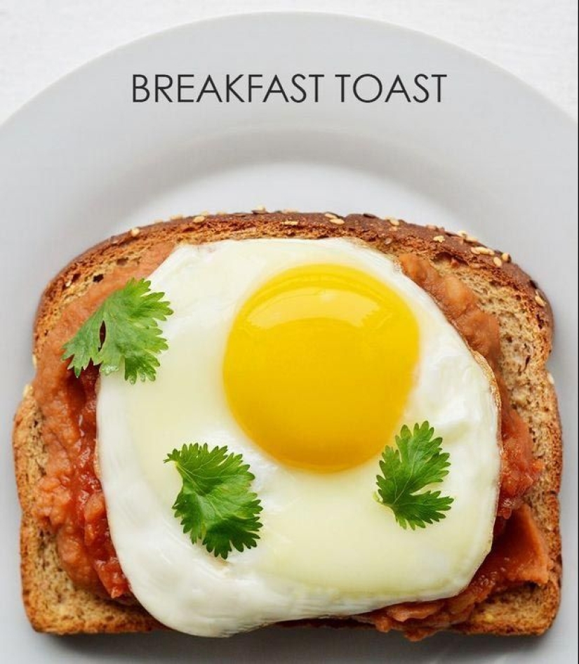 21 options for making unusual toast for breakfast