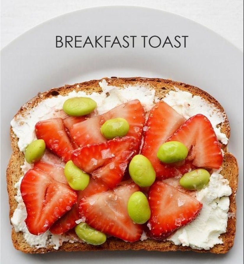 21 options for making unusual toast for breakfast