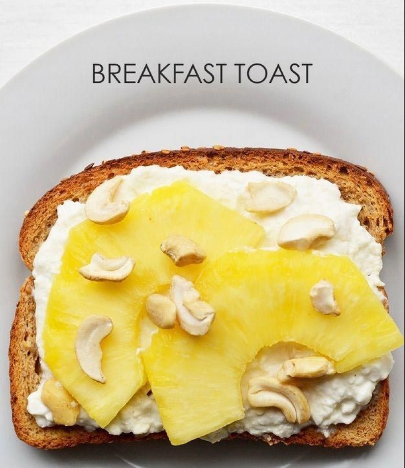 21 options for making unusual toast for breakfast