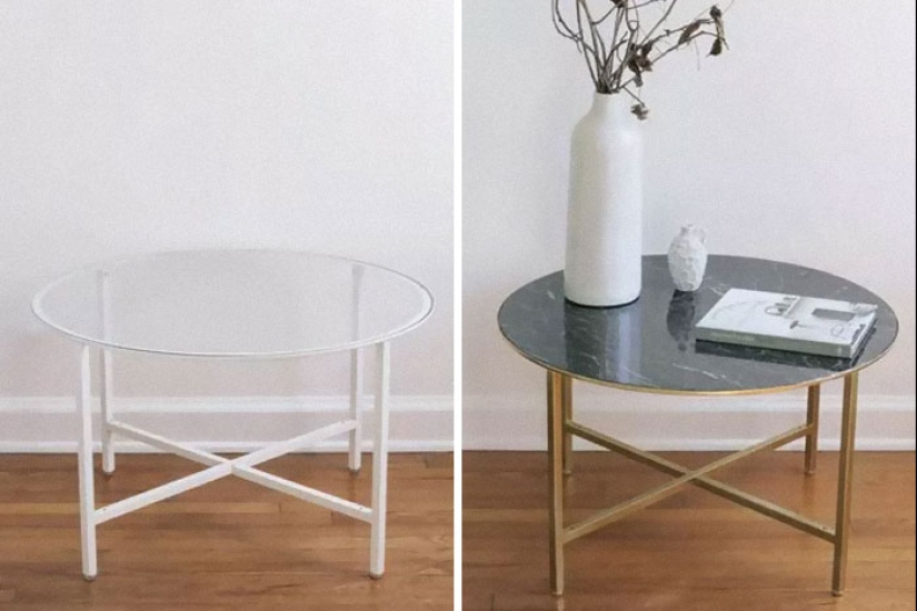 22 alterations of faceless IKEA furniture into a unique highlight of the interior