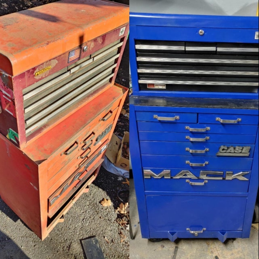 22 amazing examples of restoring old things