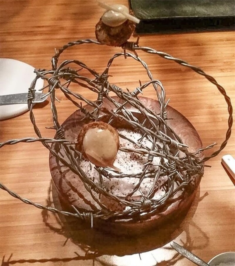 22 cases when the fantasy of restaurants got out of control