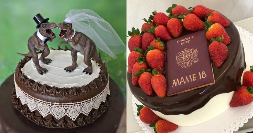 22 cool and unusual cakes for those who appreciate subtle humor