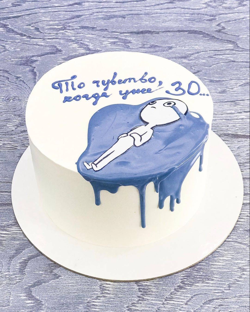 22 cool and unusual cakes for those who appreciate subtle humor