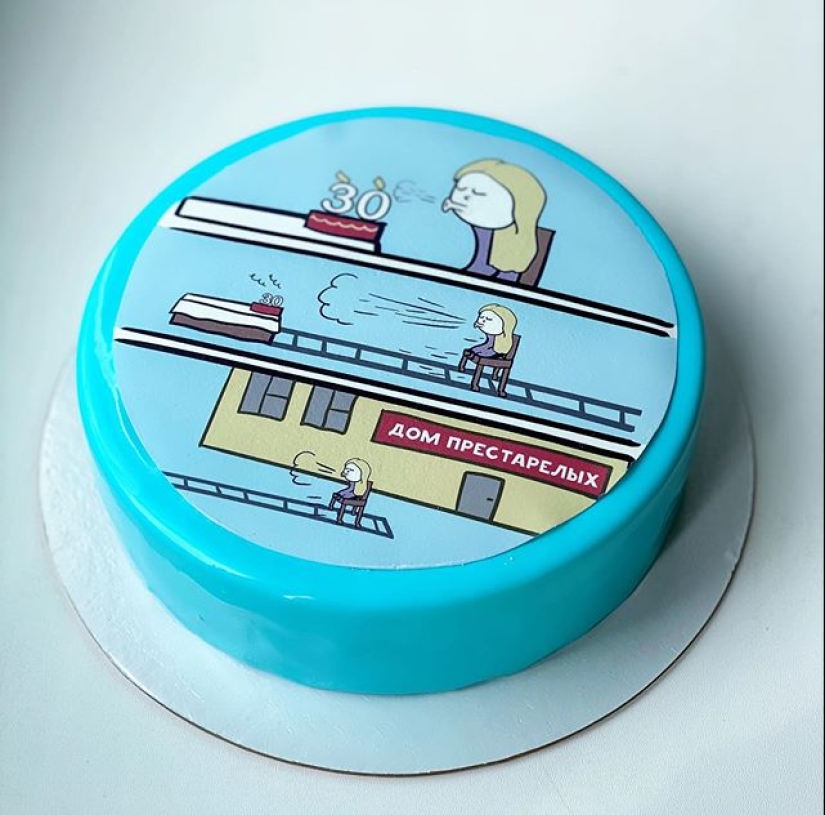 22 cool and unusual cakes for those who appreciate subtle humor