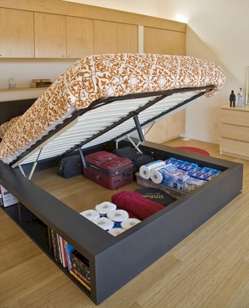 22 cool ideas for organizing space that are pleasing to the eye