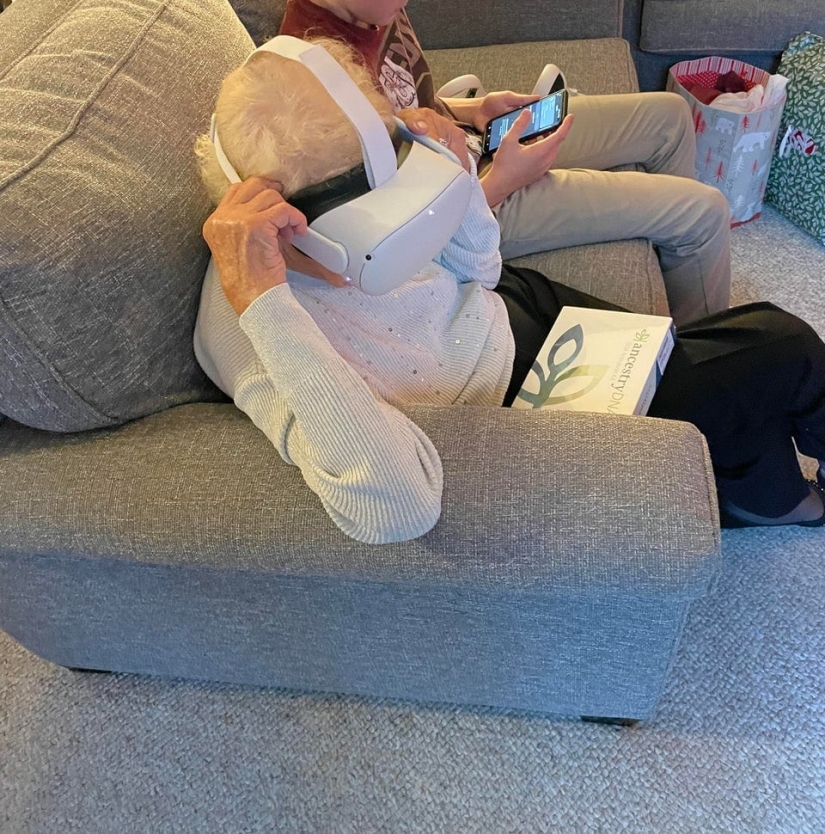 22 cute and funny photos of grandmothers who know how to surprise