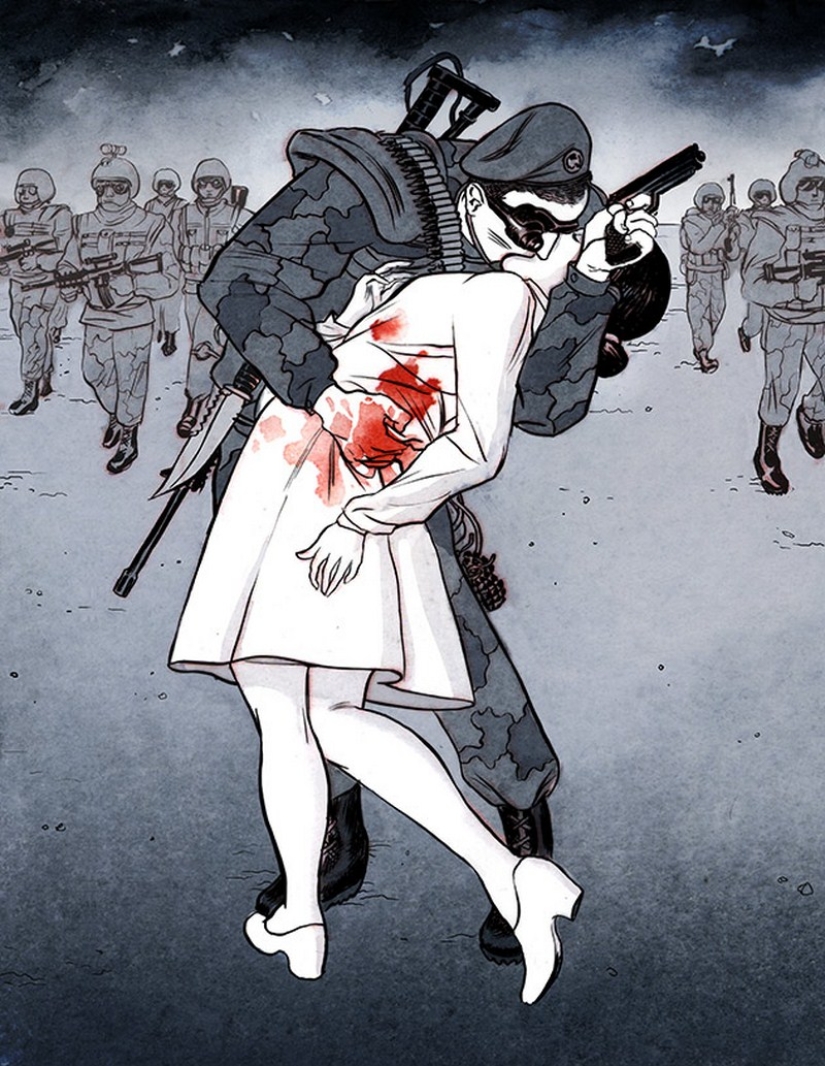 22 dibujos provocativos que muestran el lado oscuro de la sociedad