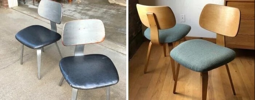 22 ejemplos de restauración de muebles de madera: fotos antes y después de quitar la pintura