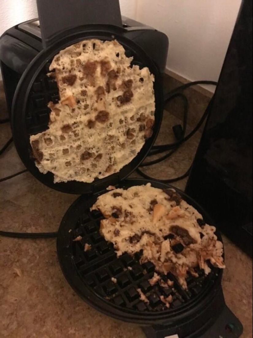 22 epic failures in the kitchen, or How not to get fat from homemade food