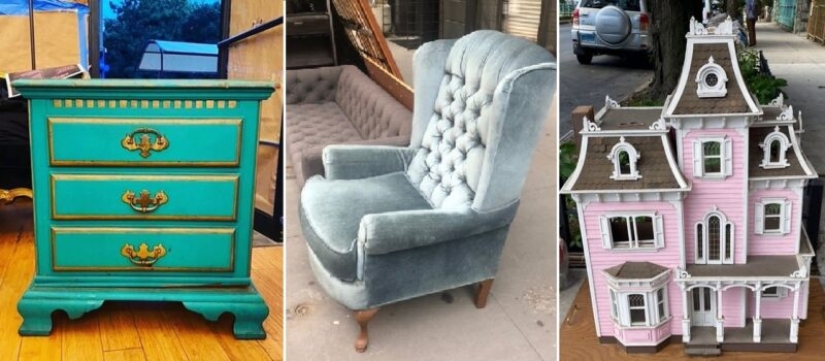 22 examples of how some people throw away and others find treasures right in the middle of the street