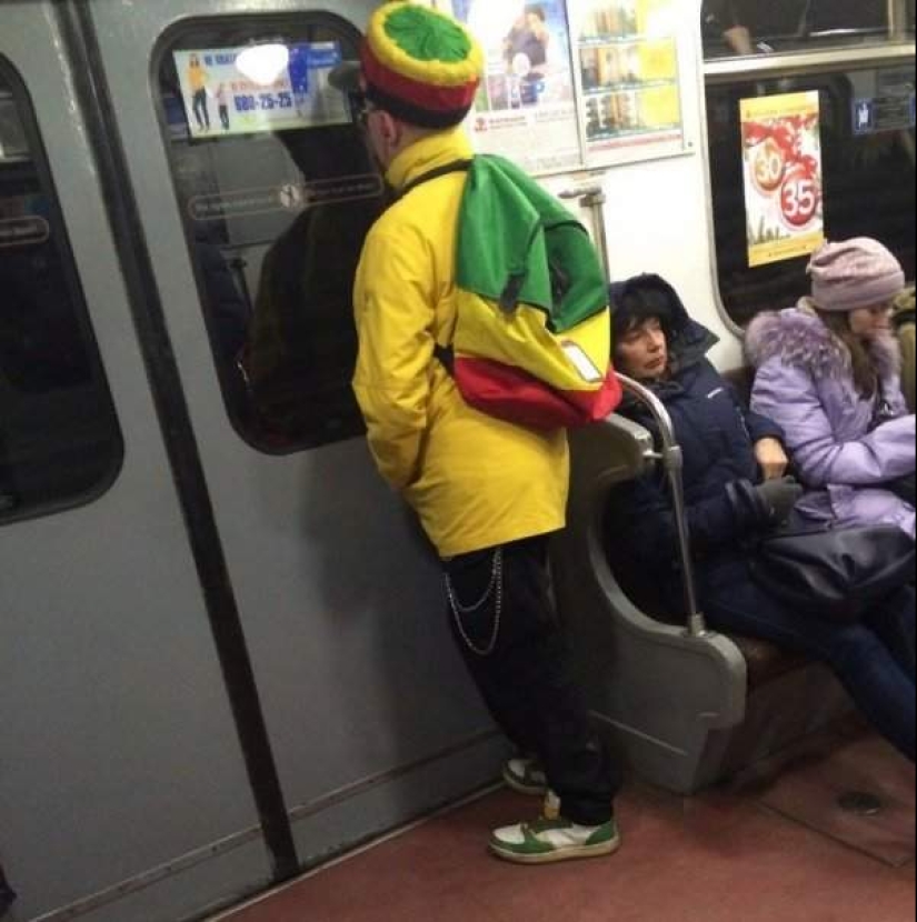 22 fashionistas and just an eccentric who are found only in the subway