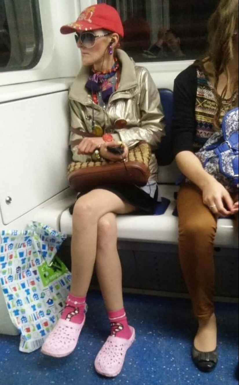 22 fashionistas and just an eccentric who are found only in the subway