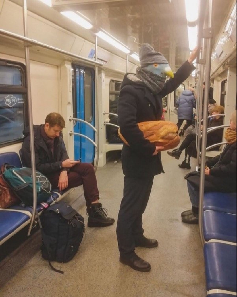 22 fashionistas and just an eccentric who are found only in the subway