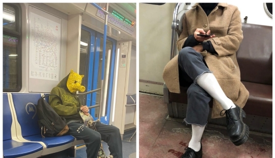 22 fashionistas from the domestic metro, whose indifference can only be envied 22 fashionistas from the domestic metro, whose indifference can only be envied