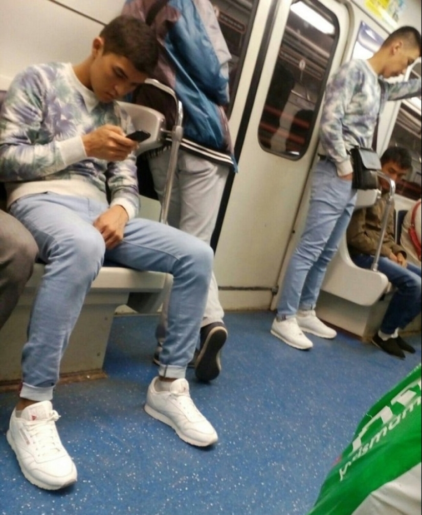 22 fashionistas from the domestic metro, whose indifference can only be envied