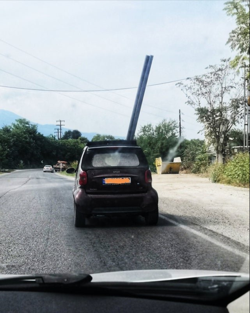 22 formas controvertidas de transporte por carretera o cómo no transportar carga