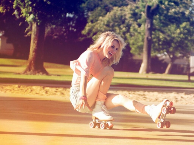 22 fotos de chicas en patines que te volverán loco