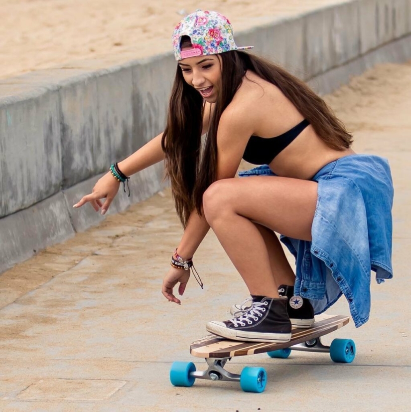 22 fotos de chicas en patines que te volverán loco