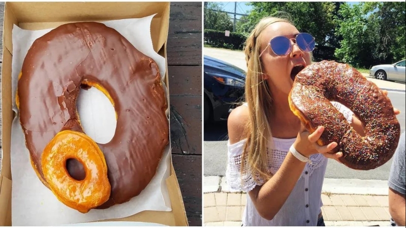 22 fotos de comida gigante: tamaños asombrosos y emociones indescriptibles